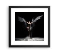 Poster 30x30cm Fotografia danza ali Stampe Immagini Quadri Moderni Murale