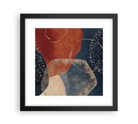 Poster 30x30cm I colori le forme la geometria Stampe Immagini Quadri Moderni