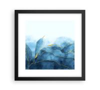 Poster 30x30cm Lusso Fascino Astrazione Stampe Immagini Quadri Moderni Murale