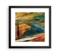 Poster 30x30cm Paesaggio Toscana Viaggi Stampe Immagini Quadri Moderni Murale
