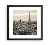 Poster 30x30cm Parigi città casa Stampe Immagini Quadri Moderni Murale