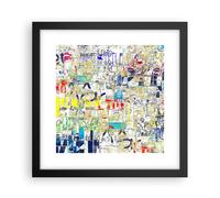 Poster 30x30cm Strada graffiti parete Stampe Immagini Quadri Moderni