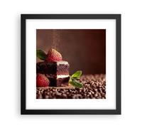 Poster 30x30cm Torta Gastronomia Stampe Immagini Quadri Moderni Murale