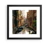 Poster 30x30cm Venezia ponte acqua casa Stampe Immagini Quadri Moderni Murale