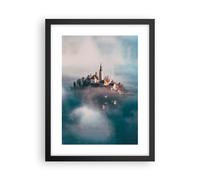 Poster 30x40cm Alpi Bled Chiesa Stampe Immagini Quadri Moderni Murale