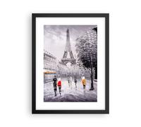 Poster 30x40cm Architettura Parigi Eiffle francia Stampe Immagini Quadri Murale