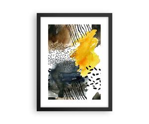 Poster 30x40cm Astrazione Motivi Macchie Stampe Immagini Quadri Moderni Murale