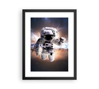Poster 30x40cm Astronauta Terra spazio Stampe Immagini Quadri Moderni Murale