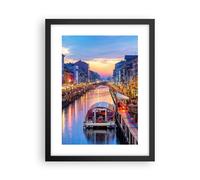 Poster 30x40cm Canale Grande Serata Stampe Immagini Quadri Moderni Murale