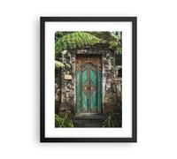 Poster 30x40cm Cancello Porta Verde Stampe Immagini Quadri Moderni Murale