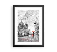 Poster 30x40cm Cattedrale Berlino amanti Stampe Immagini Quadri Moderni Murale