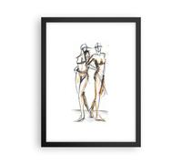 Poster 30x40cm Disegno Design Moda Stampe Immagini Quadri Moderni Murale
