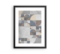 Poster 30x40cm Geometria Arte Pietra Stampe Immagini Quadri Moderni Murale