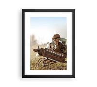 Poster 30x40cm Infanzia aereo giocattolo Stampe Immagini Quadri Moderni Murale