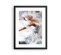Poster 30x40cm La donna danza balletto corpo Stampe Immagini Quadri Murale