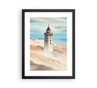 Poster 30x40cm Lanterna mare immagine Stampe Immagini Quadri Moderni Murale