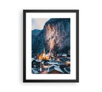 Poster 30x40cm Lauterbrunnen Svizzera Valle Stampe Immagini Quadri Murale