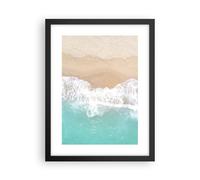 Poster 30x40cm mare onda sabbia Stampe Immagini Quadri Moderni Murale