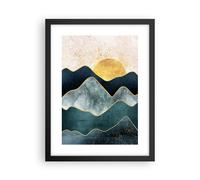 Poster 30x40cm Oriente Il Sole La Geometria Stampe Immagini Quadri Murale