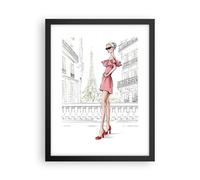 Poster 30x40cm Parigi Torre Eiffel Stampe Immagini Quadri Moderni Murale