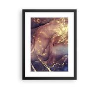 Poster 30x40cm Pietra Oro Marmo Stampe Immagini Quadri Moderni Murale