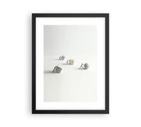 Poster 30x40cm Simbolo palla cubo Stampe Immagini Quadri Moderni Murale