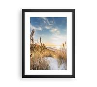 Poster 30x40cm Spighe Di Grano Costa Sole Stampe Immagini Quadri Moderni Murale