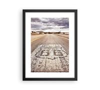 Poster 30x40cm USA percorso 66 viaggio Stampe Immagini Quadri Moderni Murale