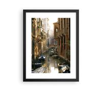Poster 30x40cm Venezia ponte acqua casa Stampe Immagini Quadri Moderni Murale