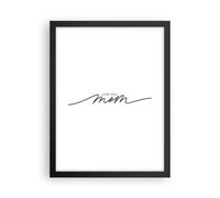Poster 30x40cm Voglio bene alla tua mamma Stampe Immagini Quadri Moderni Murale