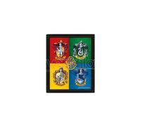 POSTER 3D LENT HARRY POTTER CRESTS - GADGET