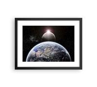 Poster 40x30cm Apocalisse Meteoriti Stelle Pianeta Stampe Quadri Moderni