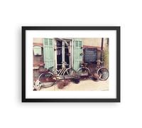 Poster 40x30cm Biciclette Vintage Tenement Stampe Immagini Quadri Moderni Murale
