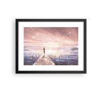 Poster 40x30cm Bridge Donna Le Stelle Stampe Immagini Quadri Moderni Murale