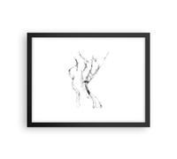 Poster 40x30cm Donna Corpo Nudità Stampe Immagini Quadri Moderni Murale