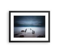 Poster 40x30cm Frangiflutti Nebbia Notte Stampe Immagini Quadri Moderni Murale