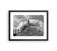 Poster 40x30cm Lanterna Mare Portogallo Stampe Immagini Quadri Moderni Murale