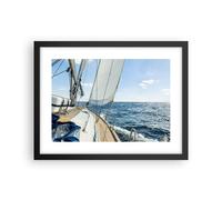 Poster 40x30cm mare crociera vela Stampe Immagini Quadri Moderni Murale