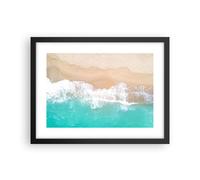 Poster 40x30cm mare onda sabbia Stampe Immagini Quadri Moderni Murale
