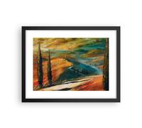 Poster 40x30cm Paesaggio Toscana Viaggi Stampe Immagini Quadri Moderni Murale