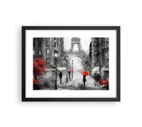 Poster 40x30cm Parigi città casa Stampe Immagini Quadri Moderni Murale