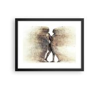 Poster 40x30cm polvere donna uomo amore Stampe Immagini Quadri Moderni Murale