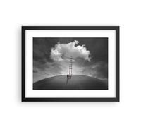 Poster 40x30cm Simbolo scala cielo Stampe Immagini Quadri Moderni Murale
