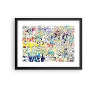 Poster 40x30cm Strada graffiti parete Stampe Immagini Quadri Moderni