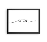 Poster 40x30cm Voglio bene alla tua mamma Stampe Immagini Quadri Moderni Murale