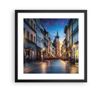 Poster 40x40cm Cracovia Chiesa Mariacki Stampe Immagini Quadri Moderni Murale