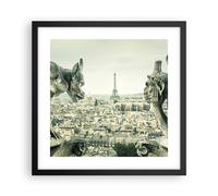 Poster 40x40cm Doccioni Parigi Notre Dame Stampe Immagini Quadri Moderni Murale