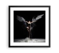 Poster 40x40cm Fotografia danza ali Stampe Immagini Quadri Moderni Murale
