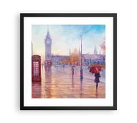 Poster 40x40cm Grande Ben Ombrello Stampe Immagini Quadri Moderni Murale
