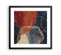 Poster 40x40cm I colori le forme la geometria Stampe Immagini Quadri Moderni